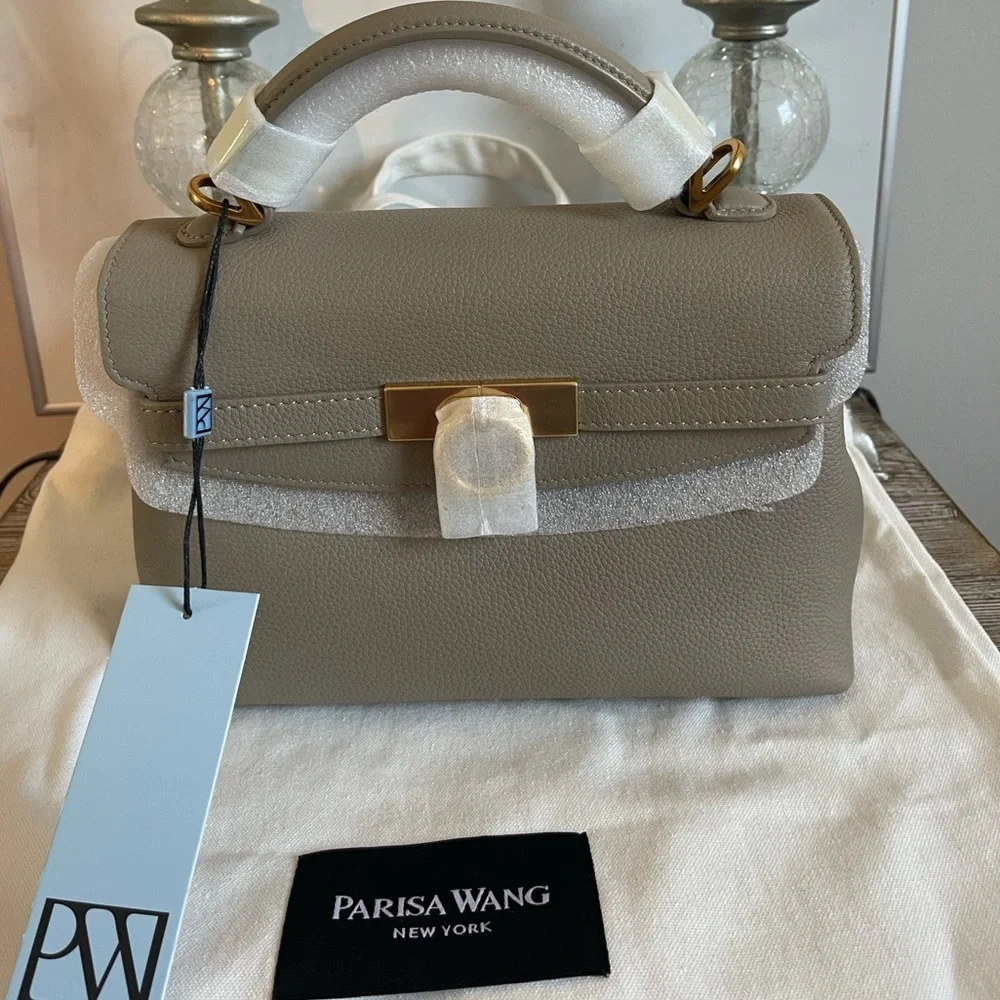 Parisa Wang Grace Soft Top Handle Bag - Picture 9 of 13